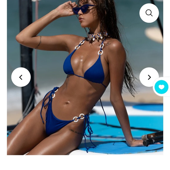 New Andi bagus lupi Blue Bikini Set - Picture 2 of 5
